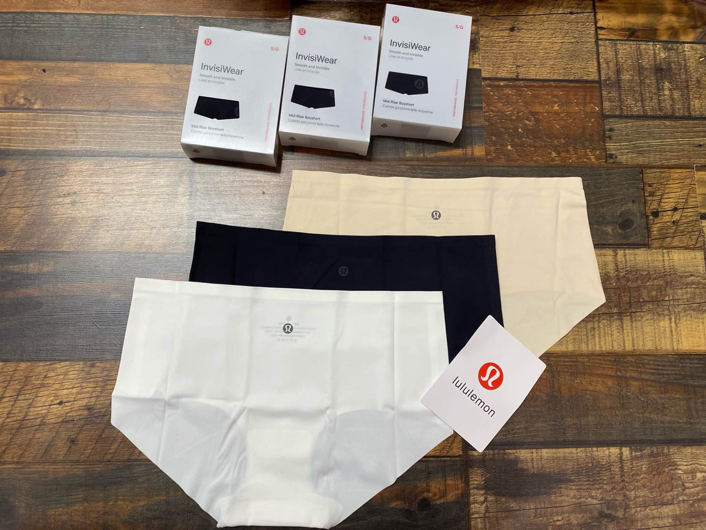 Lululemon Inspired women's underwear