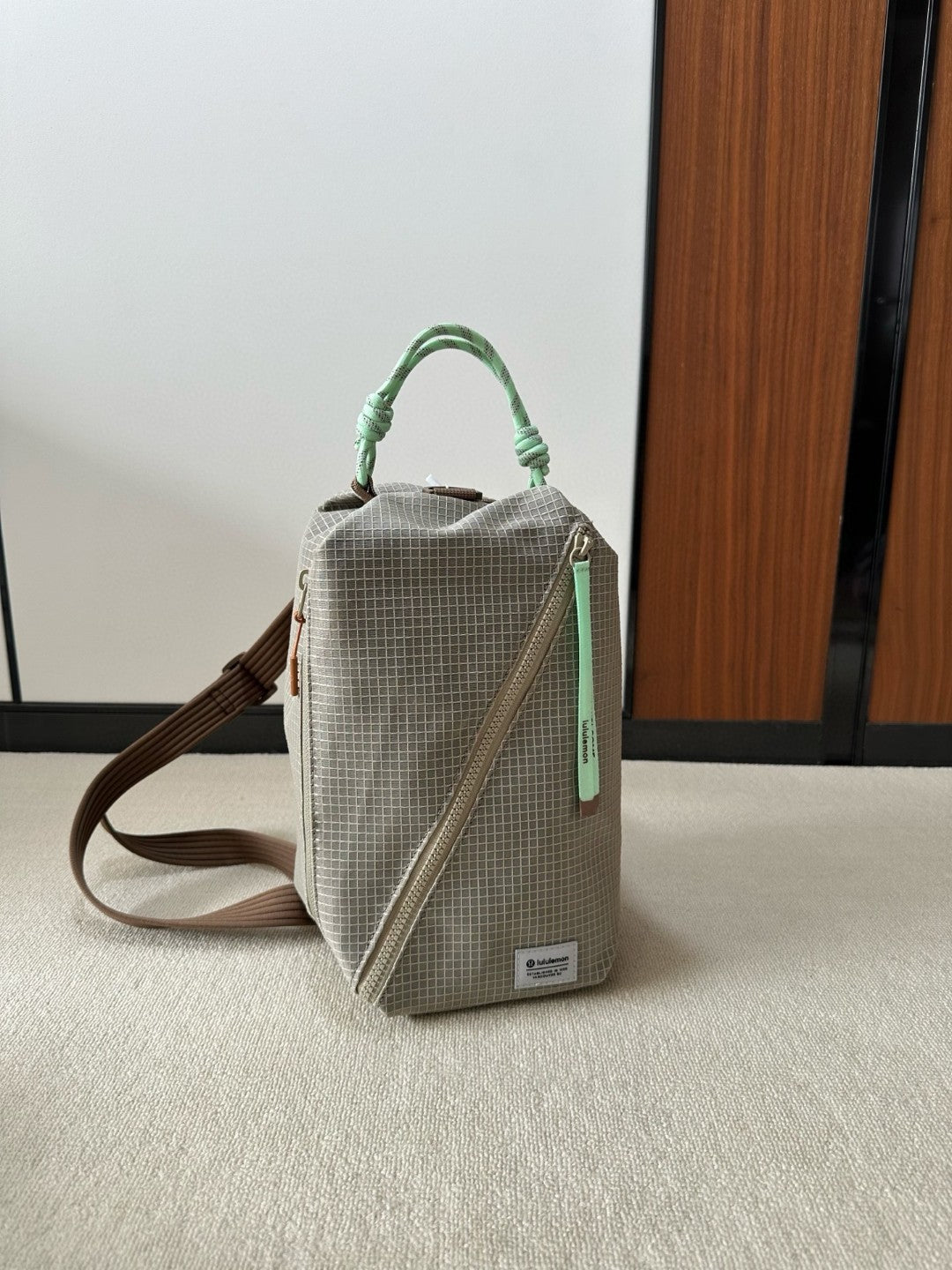 Lululemon Inspired Fast Track Paracord Crossbody Bag